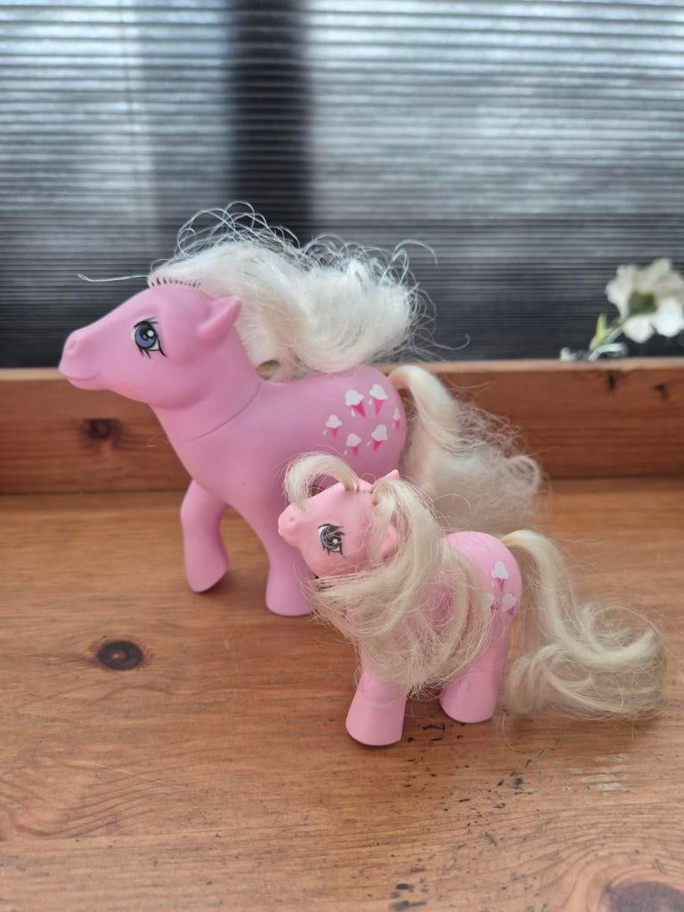 My little pony G1 lickety split + baby, Ophalen of Verzenden