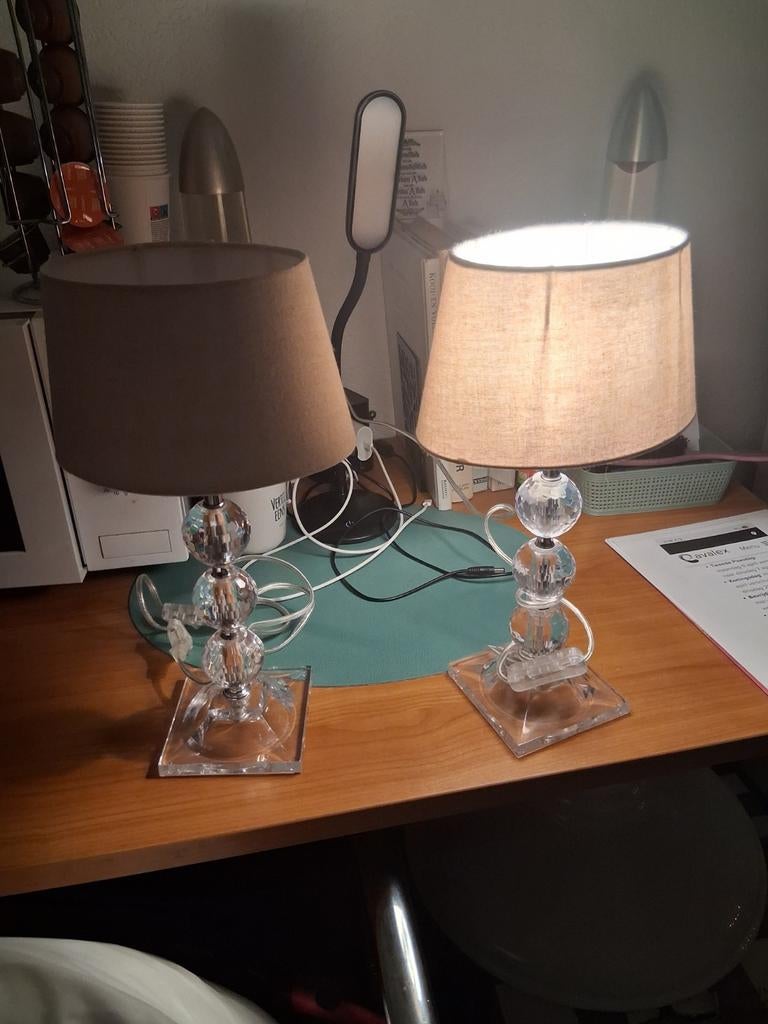 Mooie set lampen, Ophalen, Zo goed als nieuw, Rond, 25 tot 50 cm