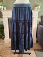 Gustav lange blauwe stroken rok 40 met zakken, Maat 38/40 (M), Gustav, Zo goed als nieuw, Onder de knie
