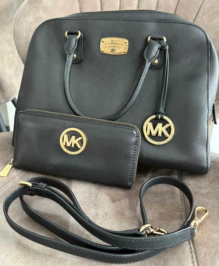 Originele Michael Kors tas, Ophalen, Zo goed als nieuw, Zwart, Handtas