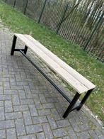 steigerhouten tuinbankje te koop met old look steigerhout, Ophalen of Verzenden, Zo goed als nieuw