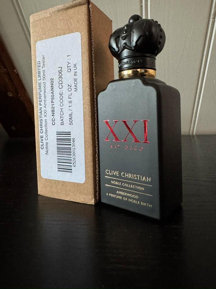 Amberwood, Clive Christian 50/50ml (mist 3/4 sprays), Sieraden, Tassen en Uiterlijk, Uiterlijk | Parfum, Zo goed als nieuw, Ophalen of Verzenden