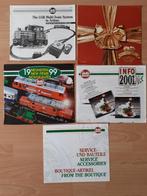 5 Lehmann LGB folders, Wisselstroom, Zo goed als nieuw, LGB, Analoog