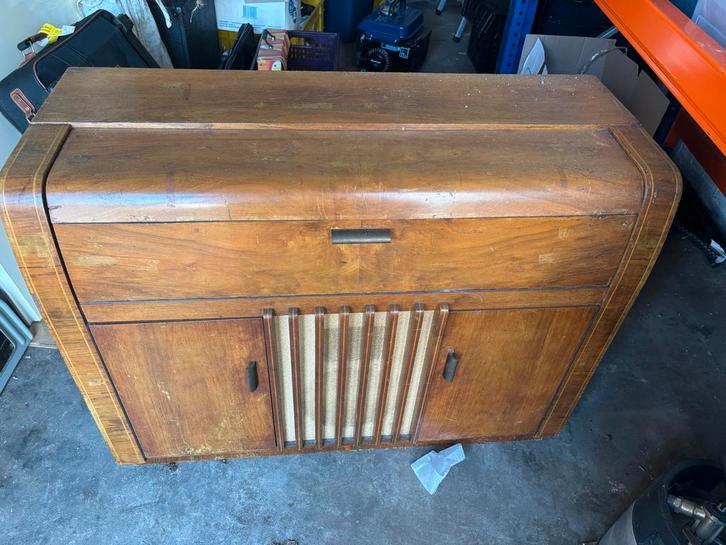 Zeer oude Siemens radio-meubel, waarschijnlijk defect, Audio, Tv en Foto, Radio's, Niet werkend, Radio, Verzenden