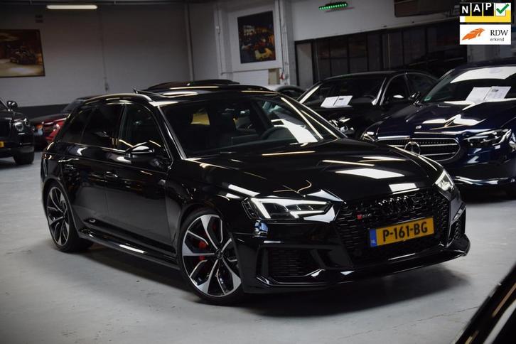 Audi RS4 Avant 2.9 TFSI RS 4 Quattro Panoramadak|Massage|Mat, Auto's, Audi, Bedrijf, Te koop, RS4, 4x4, ABS, Airbags, Airconditioning