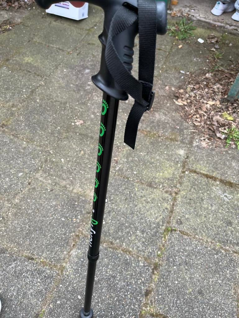 Wandelstok, Ophalen, Zo goed als nieuw