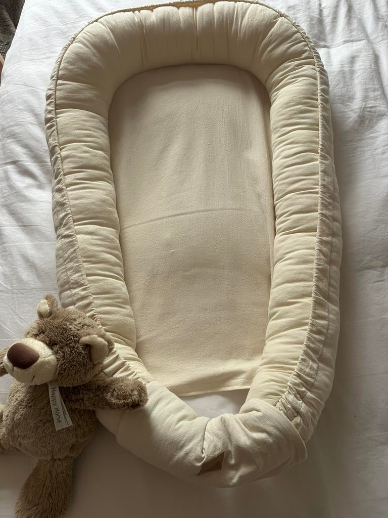 Babyly Babynest Beige/blanched almond/creme, Ophalen, Zo goed als nieuw, Wieg