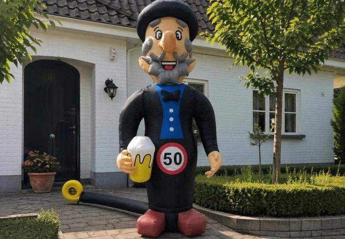 Abraham pop huren 50 jaar | 3,5 meter | Breda, Ophalen of Verzenden, Nieuw, Abraham of Sarah