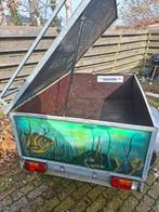 Gesloten aanhangwagen/ viskar, Ophalen, Gebruikt
