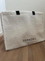 SEPHORA shopper teddy stof, Sieraden, Tassen en Uiterlijk, Tassen | Damestassen, Ophalen, Nieuw, Wit, Shopper