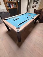 Biljarttafel met eiken tafelblad, Sport en Fitness, Biljarten en Poolen, Ophalen, Gebruikt, Biljarttafel