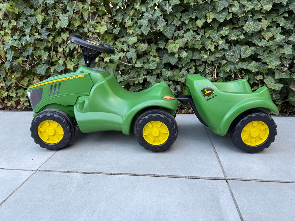 Rolly Toys Minitrac John Deere, Ophalen, Zo goed als nieuw, Loopvoertuig