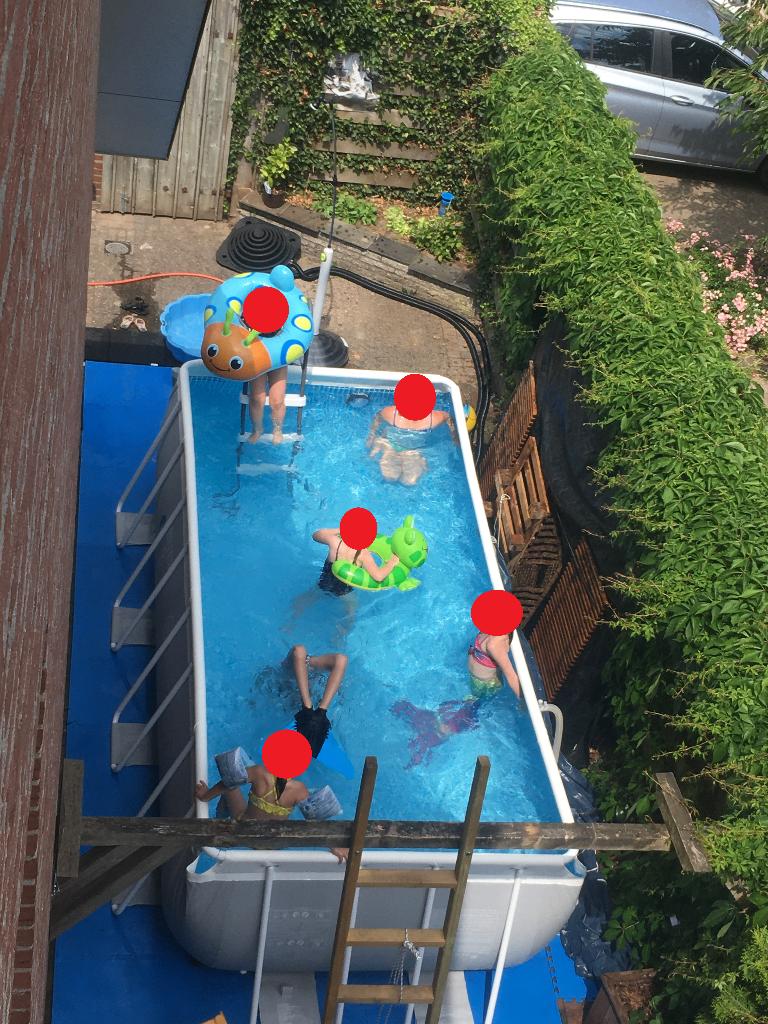 Zwembad Intex 4x2m, Tuin en Terras, Zwembaden, Ophalen, Gebruikt, 200 tot 300 cm, 80 tot 120 cm