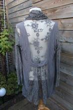 MAIS IL EST OU LE SOLEIL Vest grijs kant mt XL Vast OPRUIMIN, Kleding | Dames, MAIS IL EST OU LE SOLEIL, Maat 46/48 (XL) of groter