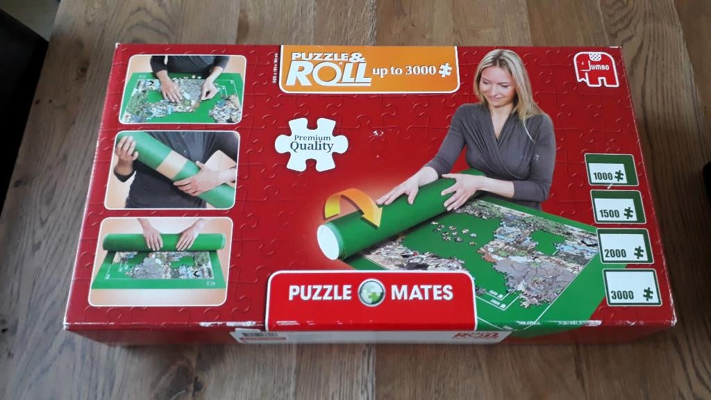 Nog nieuwe puzzelmat , 12,-, Hobby en Vrije tijd, Denksport en Puzzels, Ophalen, 500 t/m 1500 stukjes, Nieuw