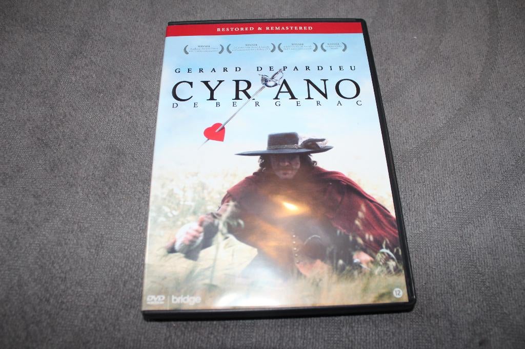 DVD Cyrano de Bergerac, Vanaf 9 jaar, Ophalen of Verzenden, Gebruikt, Frankrijk