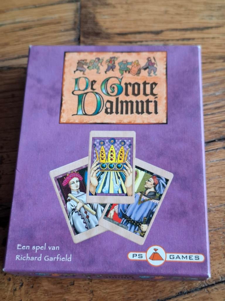 De Grote Dalmuti kaartspel, Verzamelen, Ophalen of Verzenden, Zo goed als nieuw, Speelkaart(en)