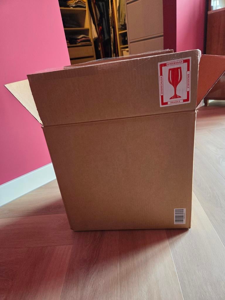 Verhuisdozen voor flessen, 3 stuks, Doe-het-zelf en Verbouw, Kratten en Dozen, Ophalen, Minder dan 40 cm, Doos, 35 tot 50 cm