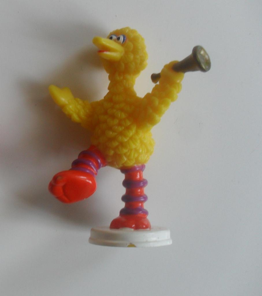 Sesamstraat Pino orkest Henson pvc figuur trompet, Ophalen of Verzenden, Gebruikt