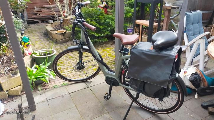 Elektrische fiets, Fietsen en Brommers, Elektrische fietsen, Zo goed als nieuw, Qwic, Ophalen
