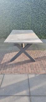 Tuintafel 220x100 cm afhalen, Ophalen, Gebruikt, Rechthoekig