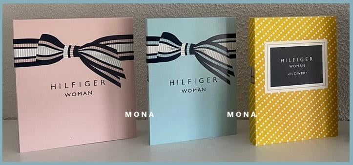 HilfigerWoman set 3 parfum samples proefjes testers monsters, Verzenden, Nieuw