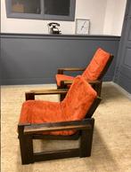 Vintage Yngve Ekström fauteuils, set, Ophalen, Gebruikt, 75 tot 100 cm, Stof