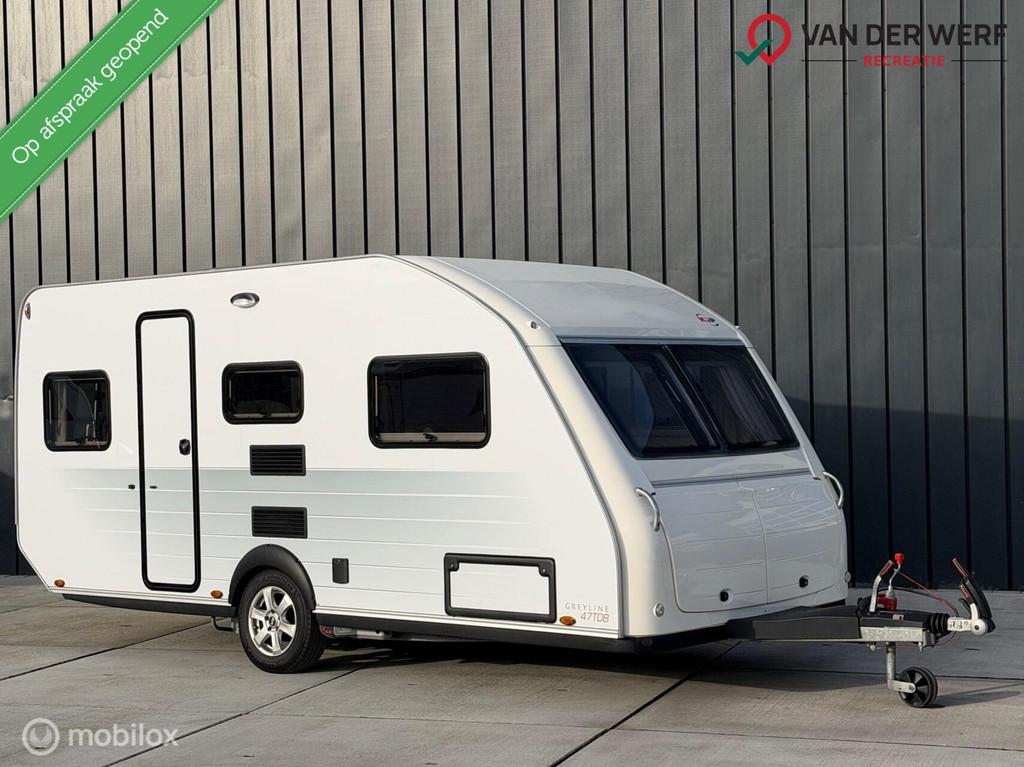 Kip Greyline 47 TDB | Mover | Fietsendrager I Whale Kachel, Schokbreker, Rondzit, Bedrijf, A.G. Bellstraat 4, 7903 AD Hoogeveen