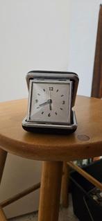 Reiswekker- mechanisch-zwart (vintage), Antiek en Kunst, Ophalen of Verzenden