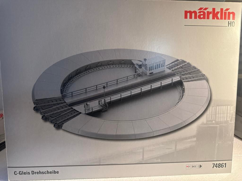 Märklin 74861 C-Spoor Draaischijf - Nieuw in Doos, Wisselstroom, Overige typen, Nieuw, Ophalen of Verzenden