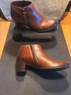 Nieuwe bruine Ecco enkellaarsjes maat 38, Ecco, Bruin, Lage of Enkellaarzen, Nieuw