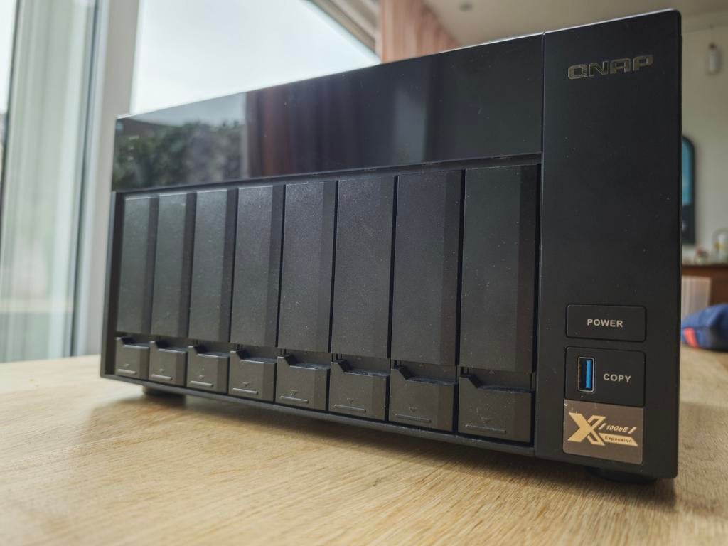 QNAP TS873 | NAS | 32GB RAM | 10G SPF+ (2x) | PCIe/NVMe, Ophalen of Verzenden