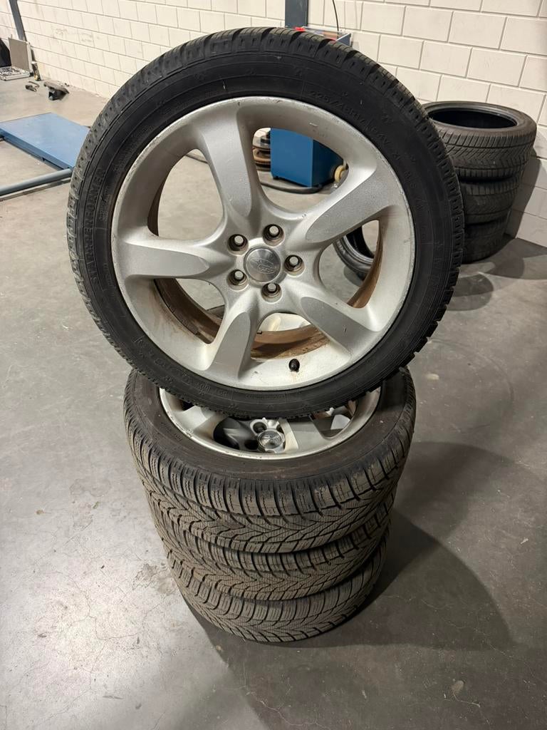 Subaru Legacy velgen 17 inch 5x100, Ophalen, Gebruikt