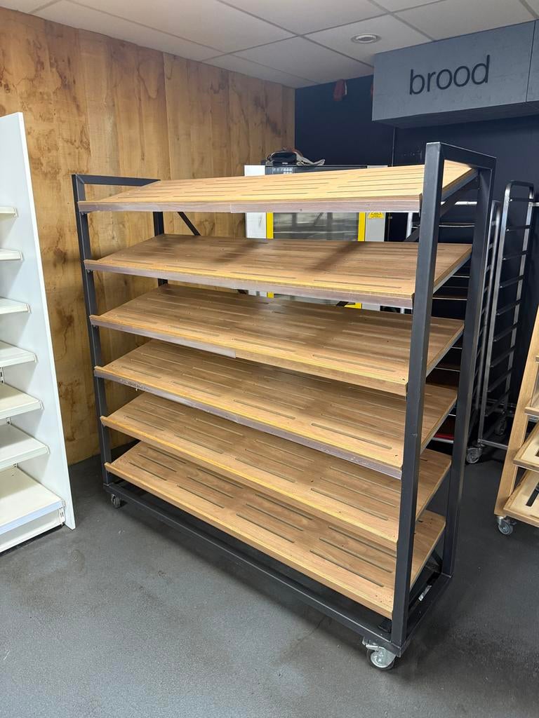 Verrijdbaar rek broodkar bakkerij rekken bakkers rekken, Ophalen