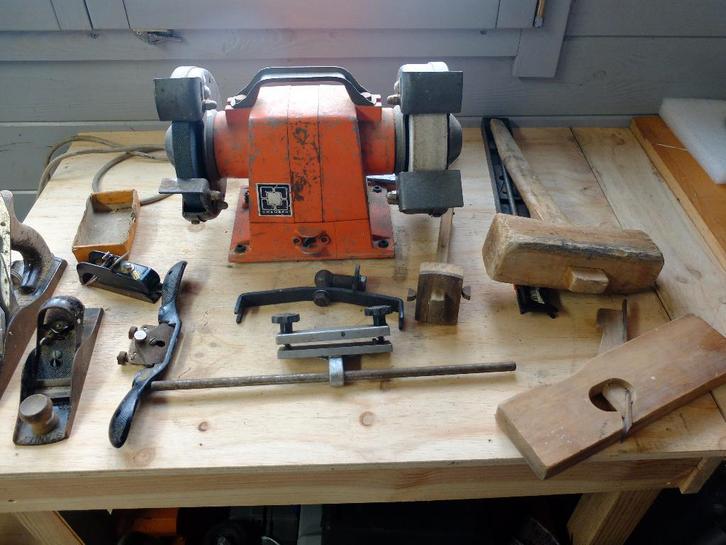 Creusen slijpmachine, Stanley schaven etc., Doe-het-zelf en Verbouw, Gereedschap | Handgereedschap, Gebruikt, Ophalen