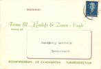 Firma M. Roelofs + Zonen - Cuijk - 04.1953 - briefkaart, Postzegels en Munten, Ophalen of Verzenden, Briefkaart