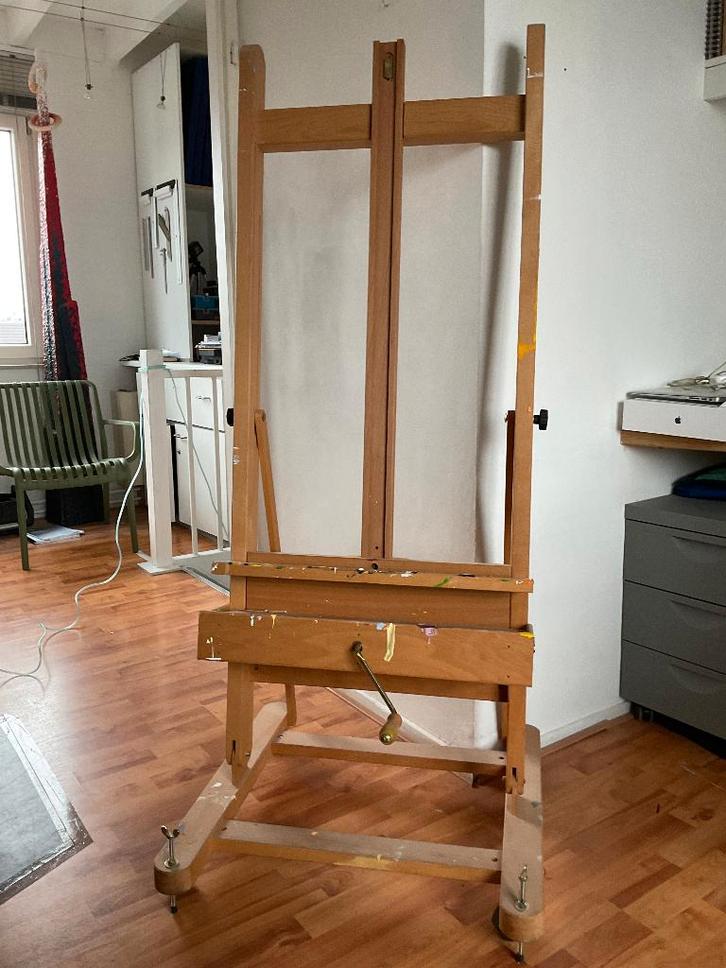 Schildersezel Mabef, Hobby en Vrije tijd, Schilderen, Gebruikt, Ezel, Ophalen