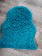 Turquoise Schapenvacht - 92x68 cm - Netjes!, 50 tot 100 cm, Zo goed als nieuw, Overige kleuren, Modern