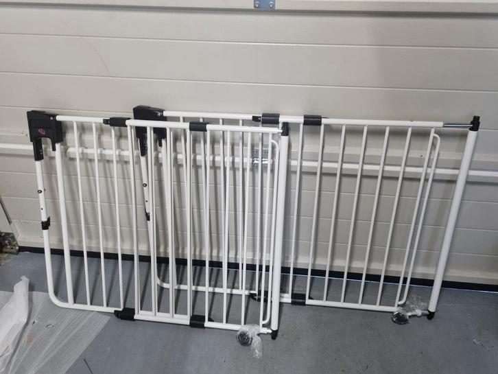 2x A3 Safety Door traphekjes, Kinderen en Baby's, Traphekjes, Metaal of IJzer, 100 tot 115 cm, Ophalen