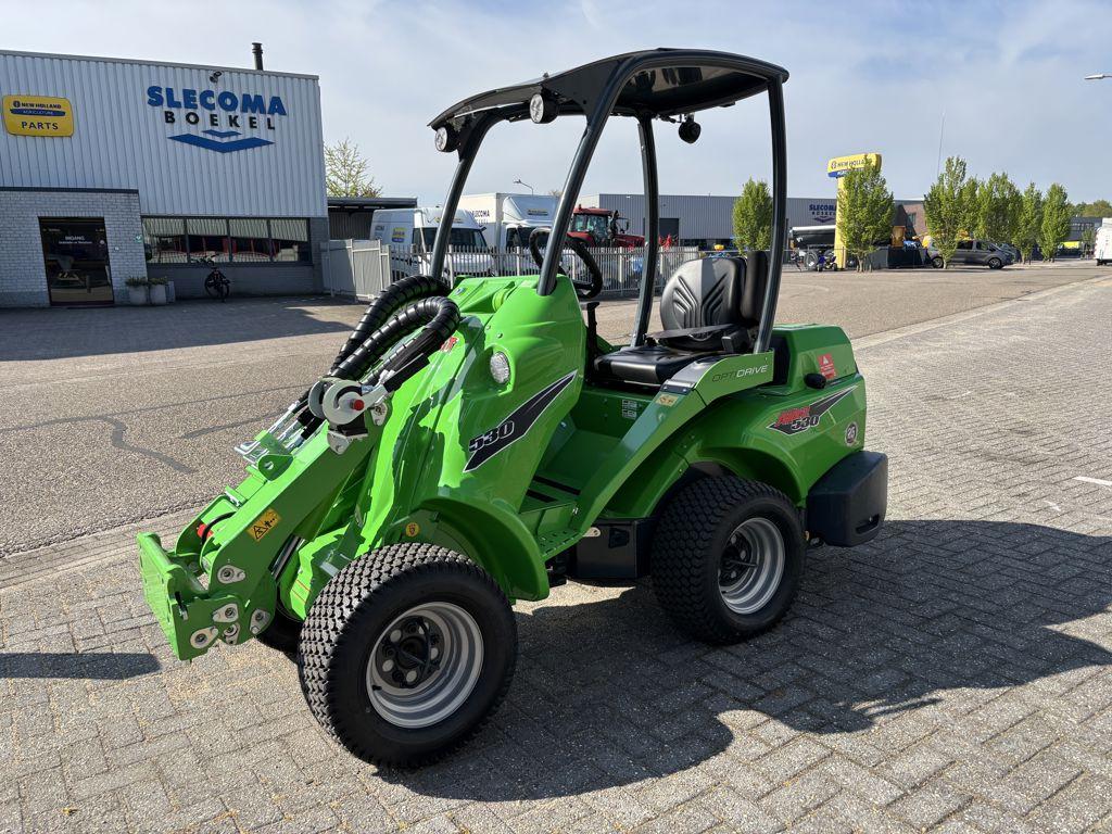 Avant 530 TDL, Wiellader of Shovel