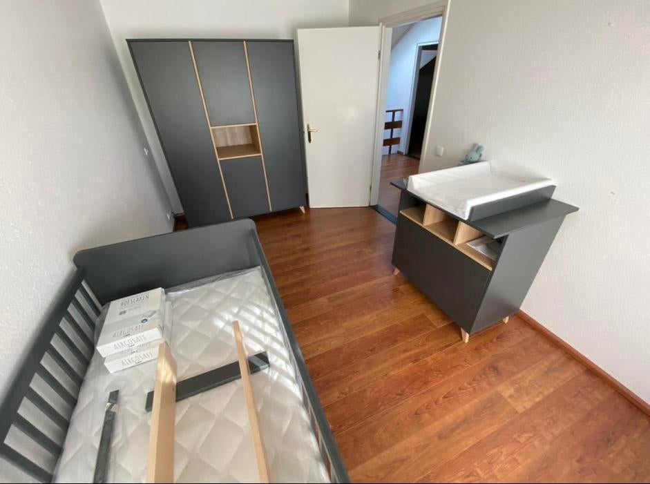 Quax LOFT kinderkamer | babykamer | Bed 70x140+Commode+Kast, Ophalen, Zo goed als nieuw, Jongetje of Meisje