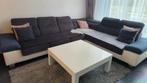 Mooie en degelijke Hoekbank inclusief dekens en kussens!, Ophalen, Gebruikt