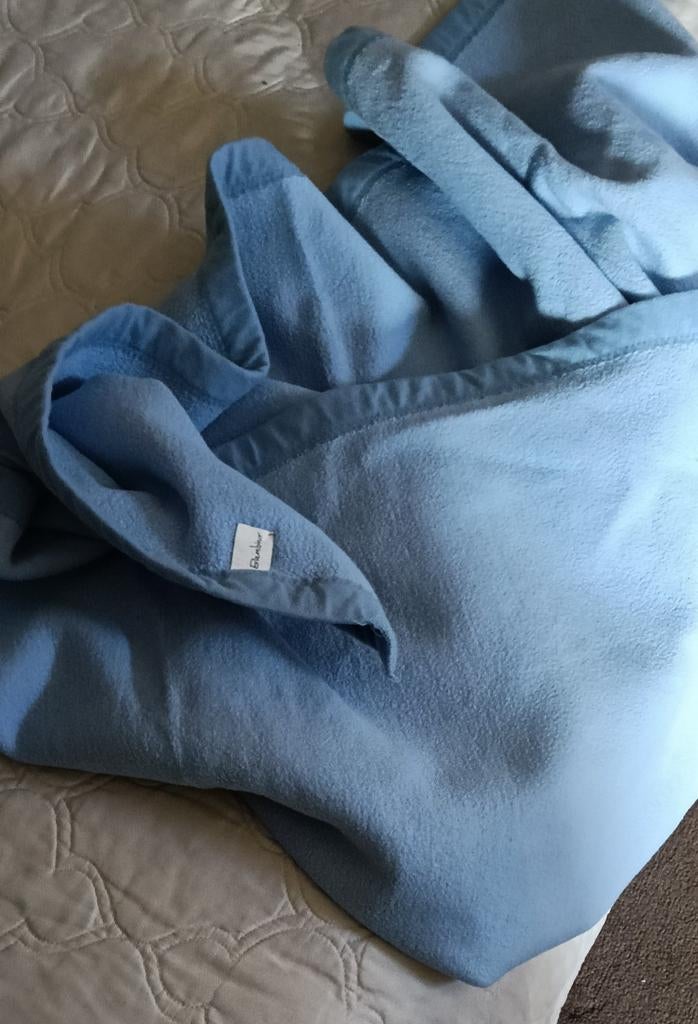 Bambino blauwe deken, Ophalen of Verzenden, 100 cm of meer, Deken