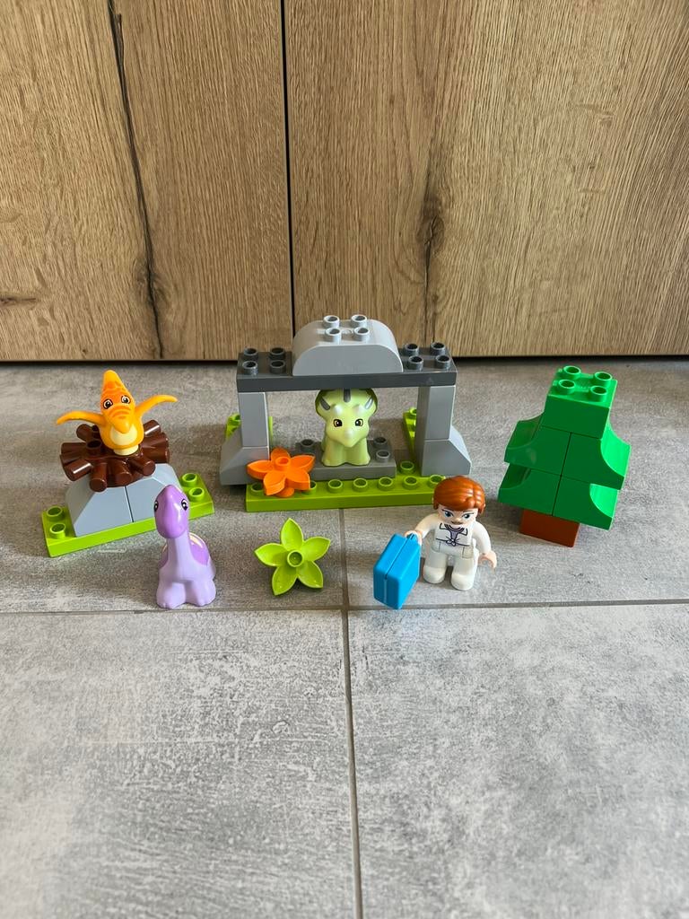 Lego duplo set dino, dinosaurus, Ophalen of Verzenden, Zo goed als nieuw