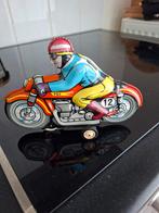 Vintage blikken speelgoed motorfiets, Ophalen of Verzenden