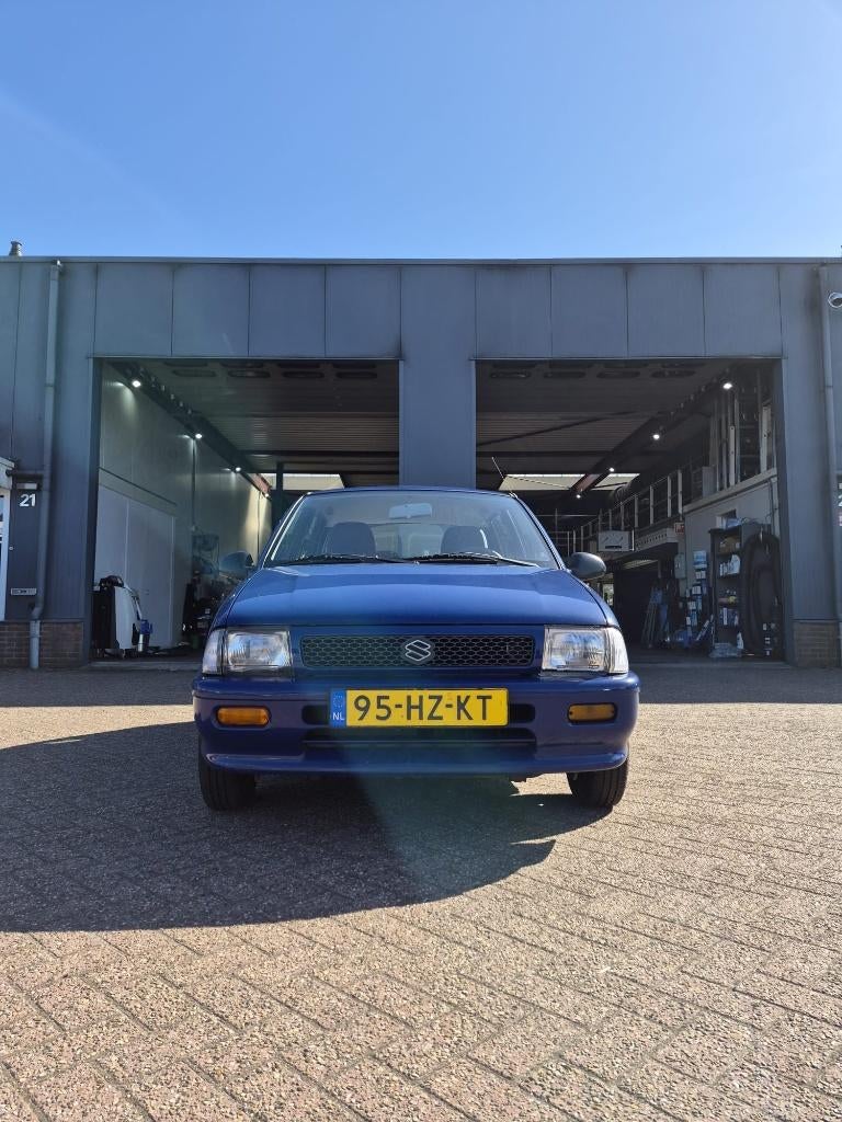 Suzuki Alto 1.0 GA 5DRS AUT 2002 Blauw Te koop, Auto's, Stof, 750 kg, 993 cc, 5 stoelen