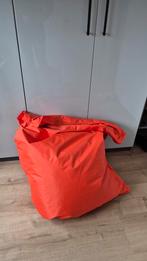 Oranje zitzak, Huis en Inrichting, Zitzakken, Ophalen, Zo goed als nieuw, Oranje, Zitzak