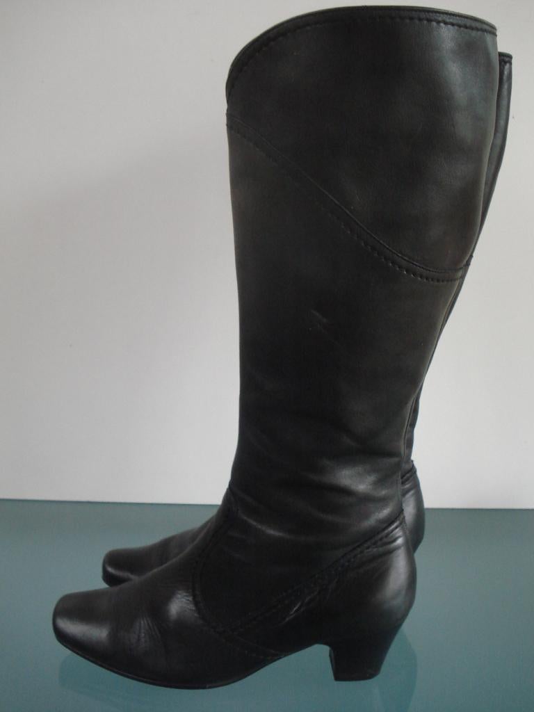 Gabor laarzen 36.5 zwart leer | Gratis verzenden, Hoge laarzen, Verzenden, Zwart, Gabor