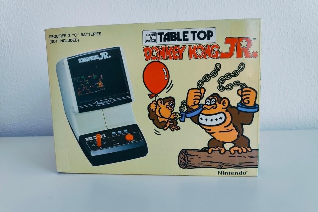 (Nieuwstaat) Donkey Kong JR Game & Watch Box Only, Nintendo, Nintendo, 1 speler, Ophalen of Verzenden