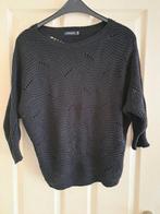 Dunne zwarte trui maat S/M, Maat 38/40 (M), Zwart, Pescara, Ophalen of Verzenden